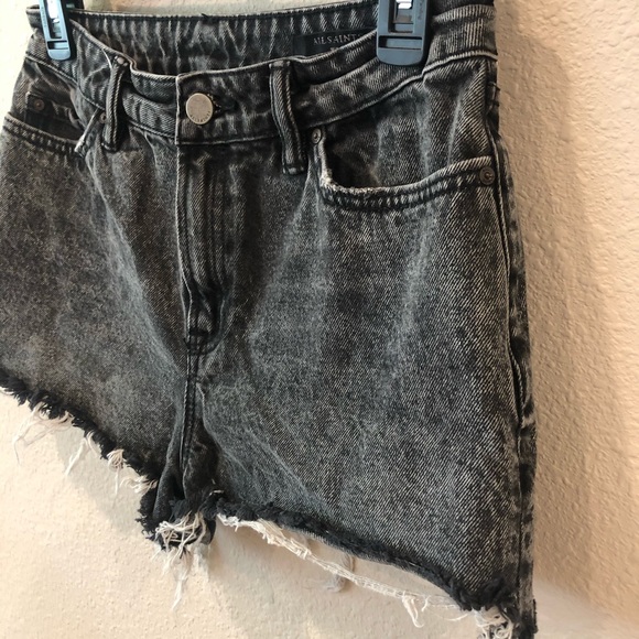 All Saint Denim Shorts - Picture 6 of 7